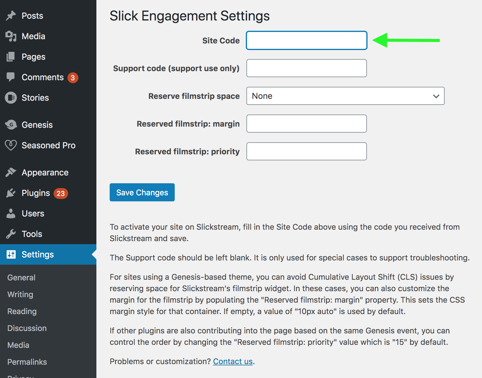 How To Install the Slickstream Plugin